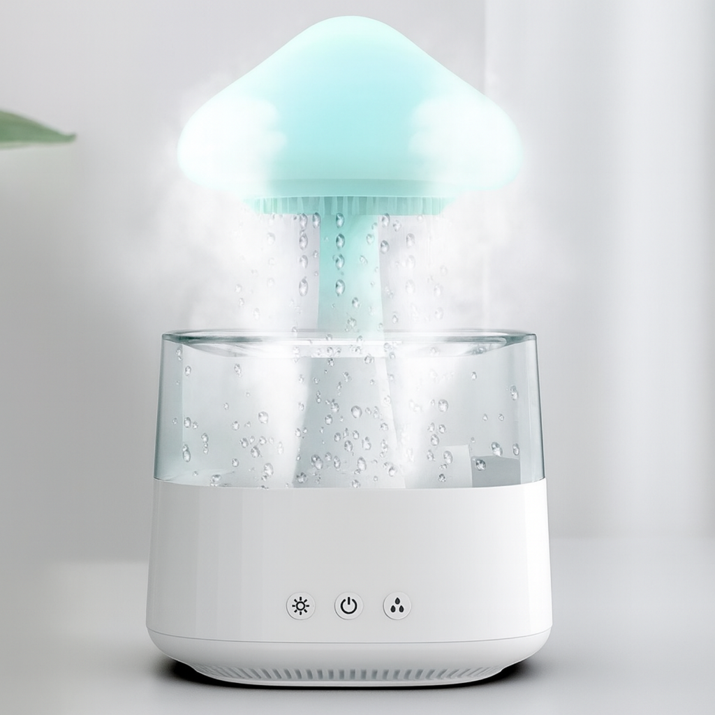 Humidificador nube de lluvia